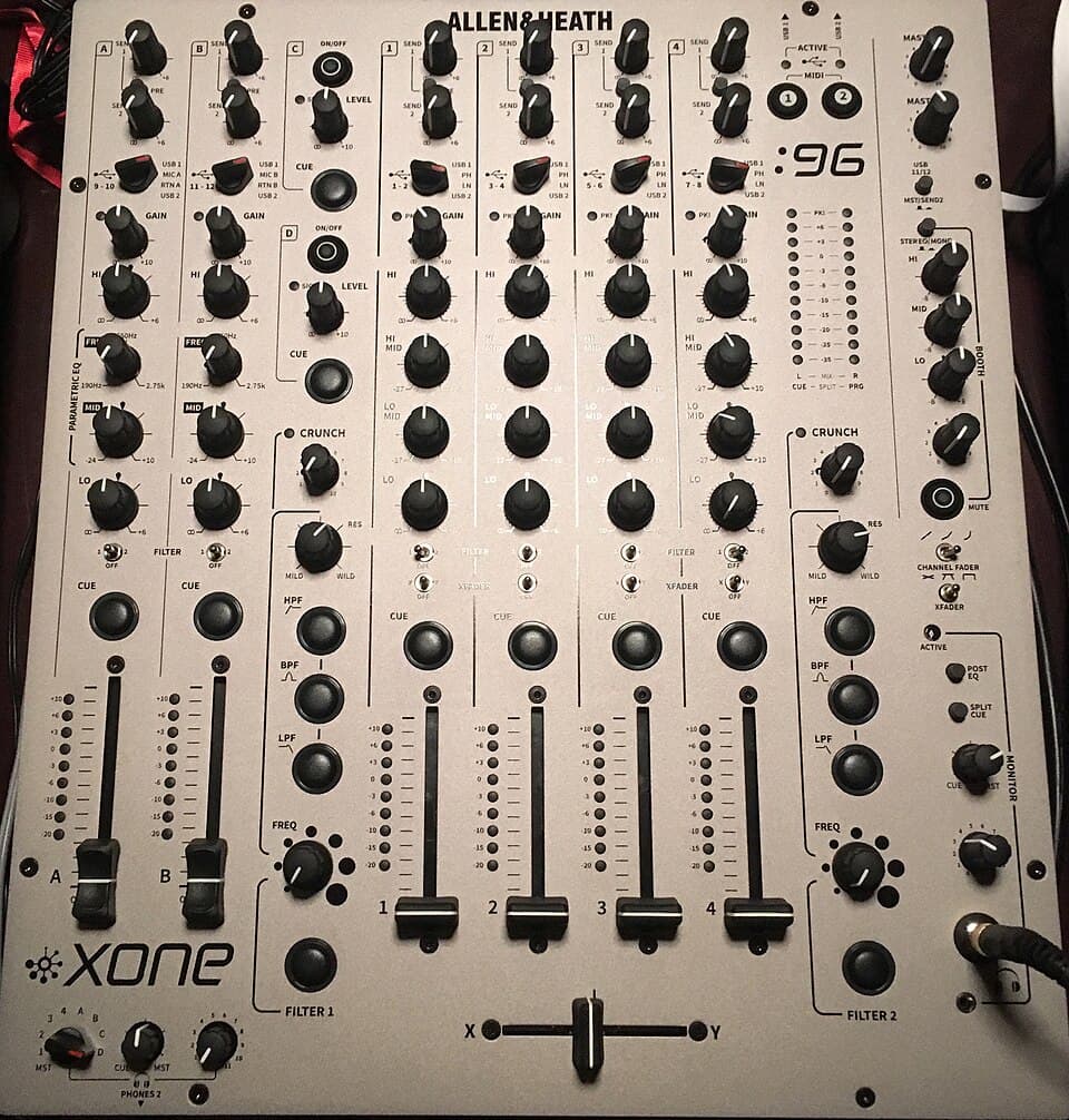 Allen & Heath Xone:23C DJ Mixer — Jakarta Selatan Music Equipment rental Jakarta Selatan