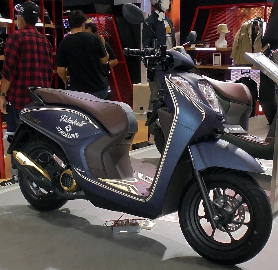 Sewa Honda Genio 110 2023 Matic Retro Jakarta Motorcycle rental Jakarta