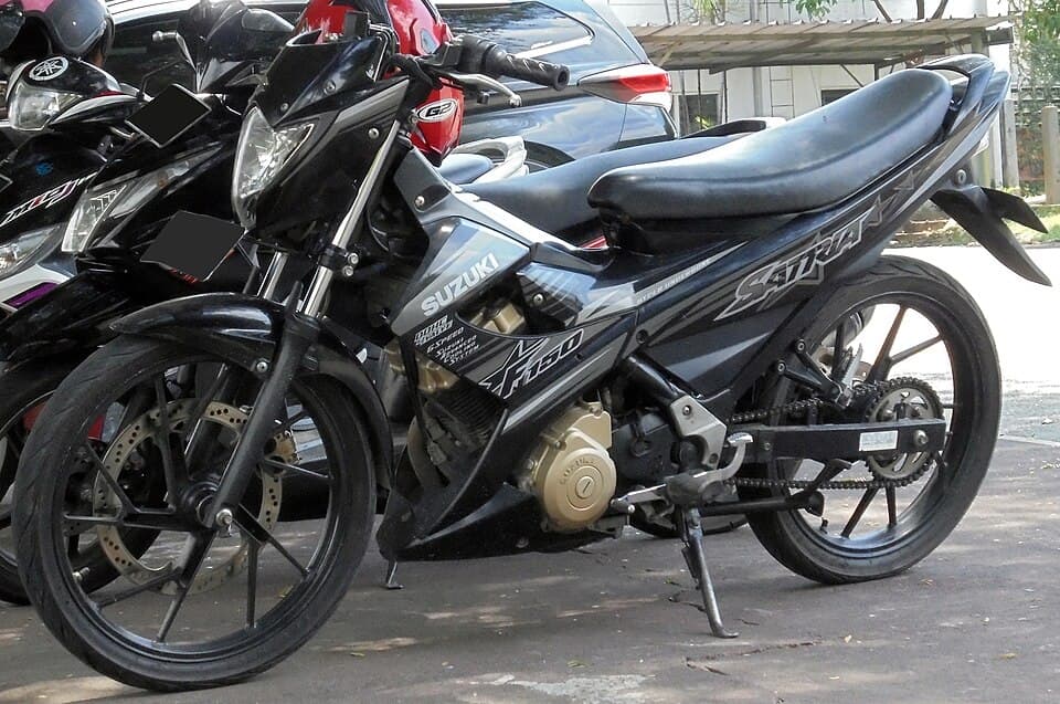 Sewa Suzuki Satria FU 150 2022 Underbone Sport Jakarta Motorcycle rental Jakarta