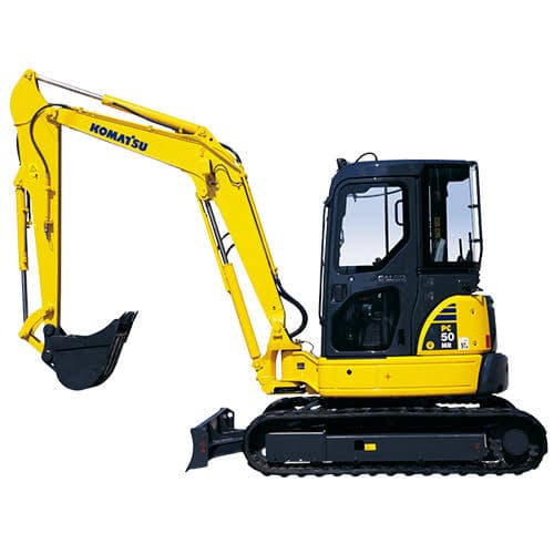 Excavator Mini PC-50 Heavy Equipment rental Bandung