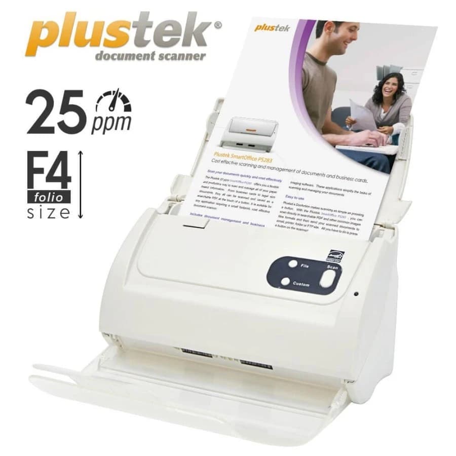 Scanner Plustek SmartOffice PS283 – 25 Lembar/menit Laptop & PC rental Jakarta