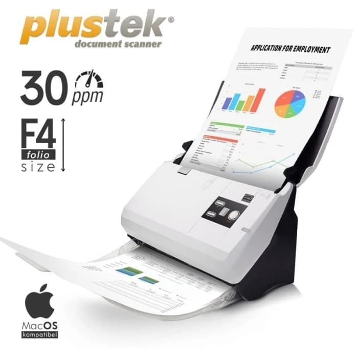 Scanner Plustek SmartOffice PN30U – 30 Lembar/menit Laptop & PC rental Jakarta
