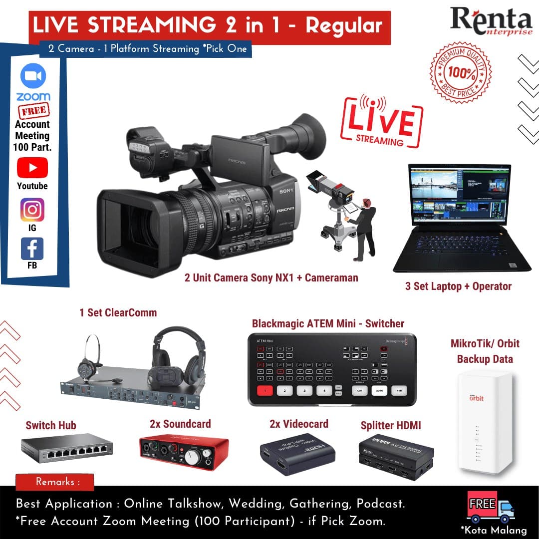Sound System 30 000 W Event Equipment rental Malang